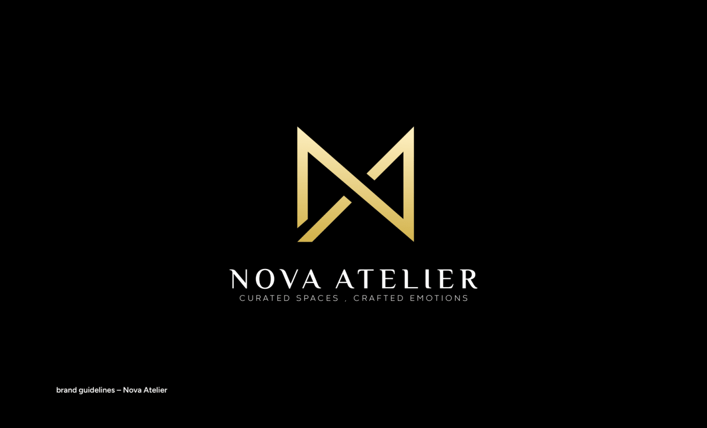 Nova Atelier Brand Identity Guidelines — Brand Identity by Mr. Malayali