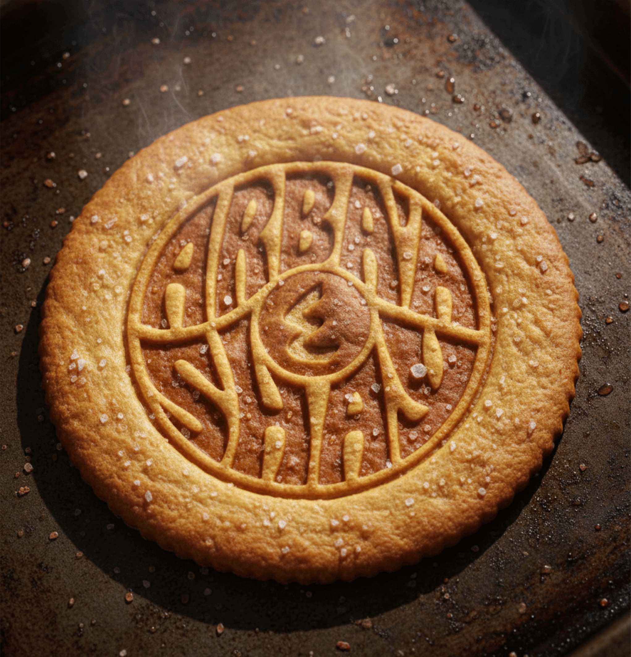 Arba'a Shay Round Signage Logo — Logo Design 3